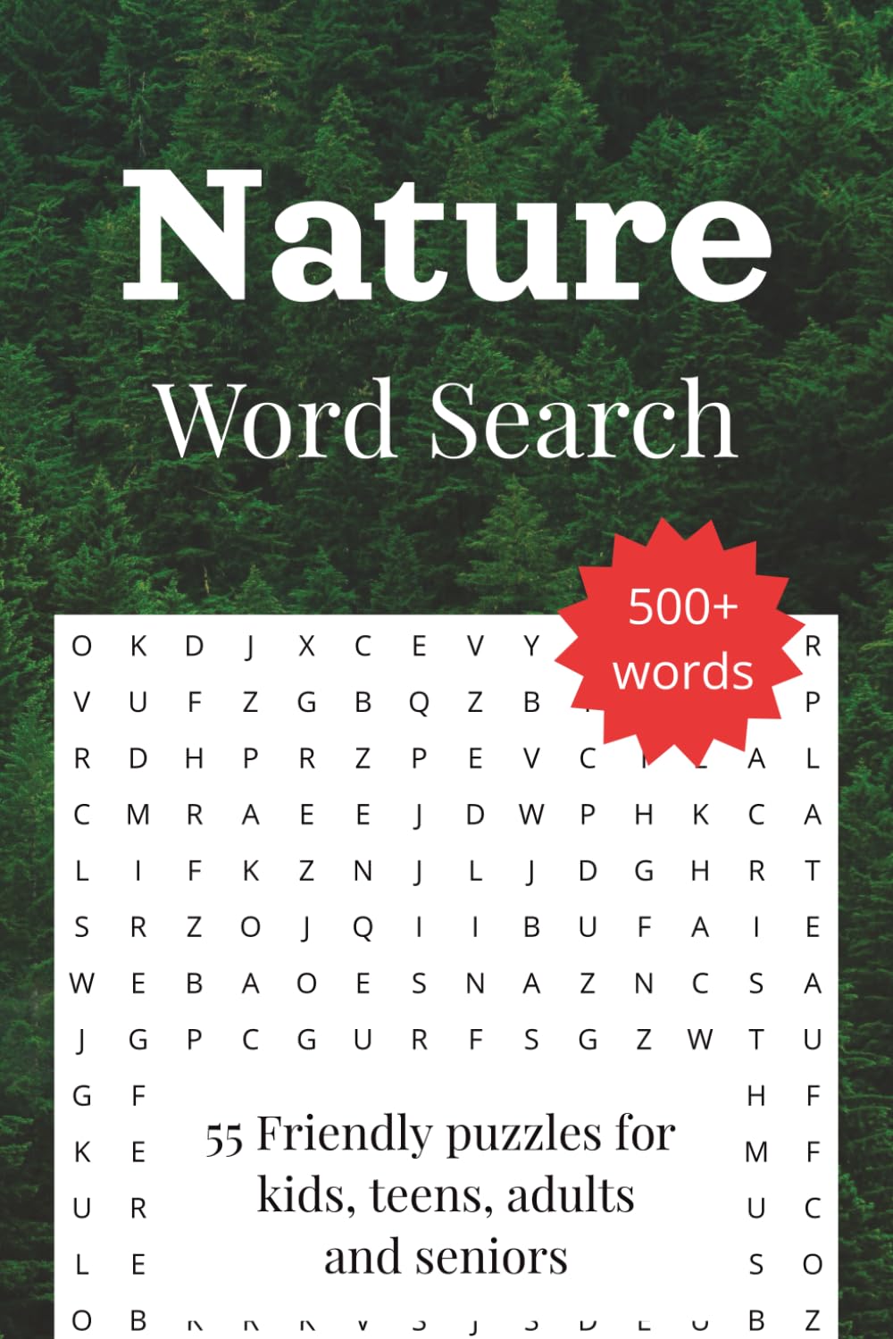 Nature Word Search cover